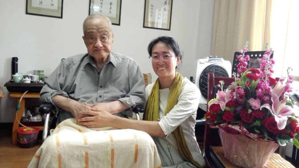 Zhang Tianfu's 107th birthday