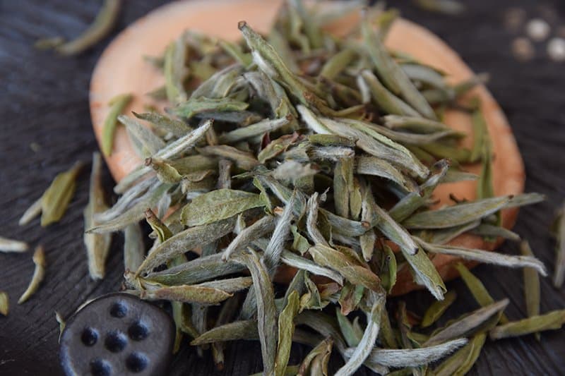 Bai Hao Yin Zhen Top Grade 2016 closeup