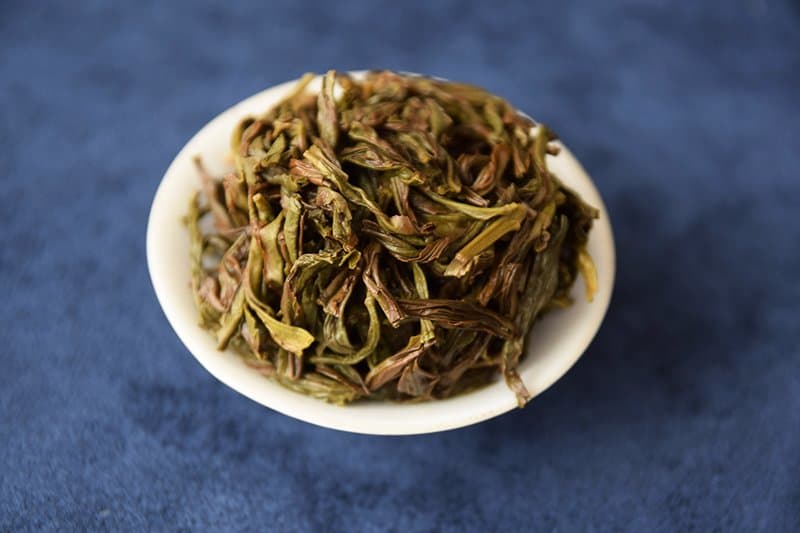 Wudong Dan Cong - Mi Lan Xiang brewed leaves