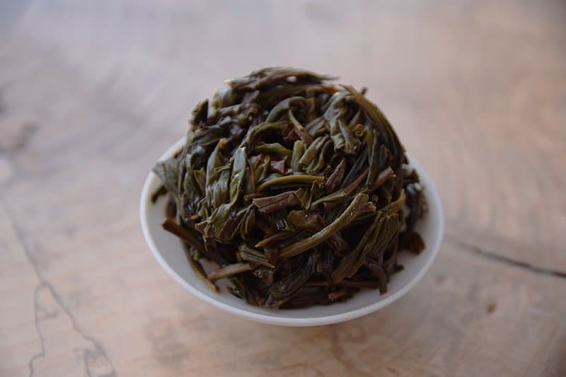 Fenghuang Dan Cong - Ya Shi Xiang brewed leaves