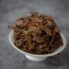 Yiwu Chun Jian 2004 - Aged Sheng Pu Erh - brewed leaf