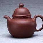 duo qiu yixing zisha purple clay teapot