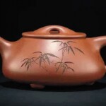 shi piao yixing zisha purple clay teapot